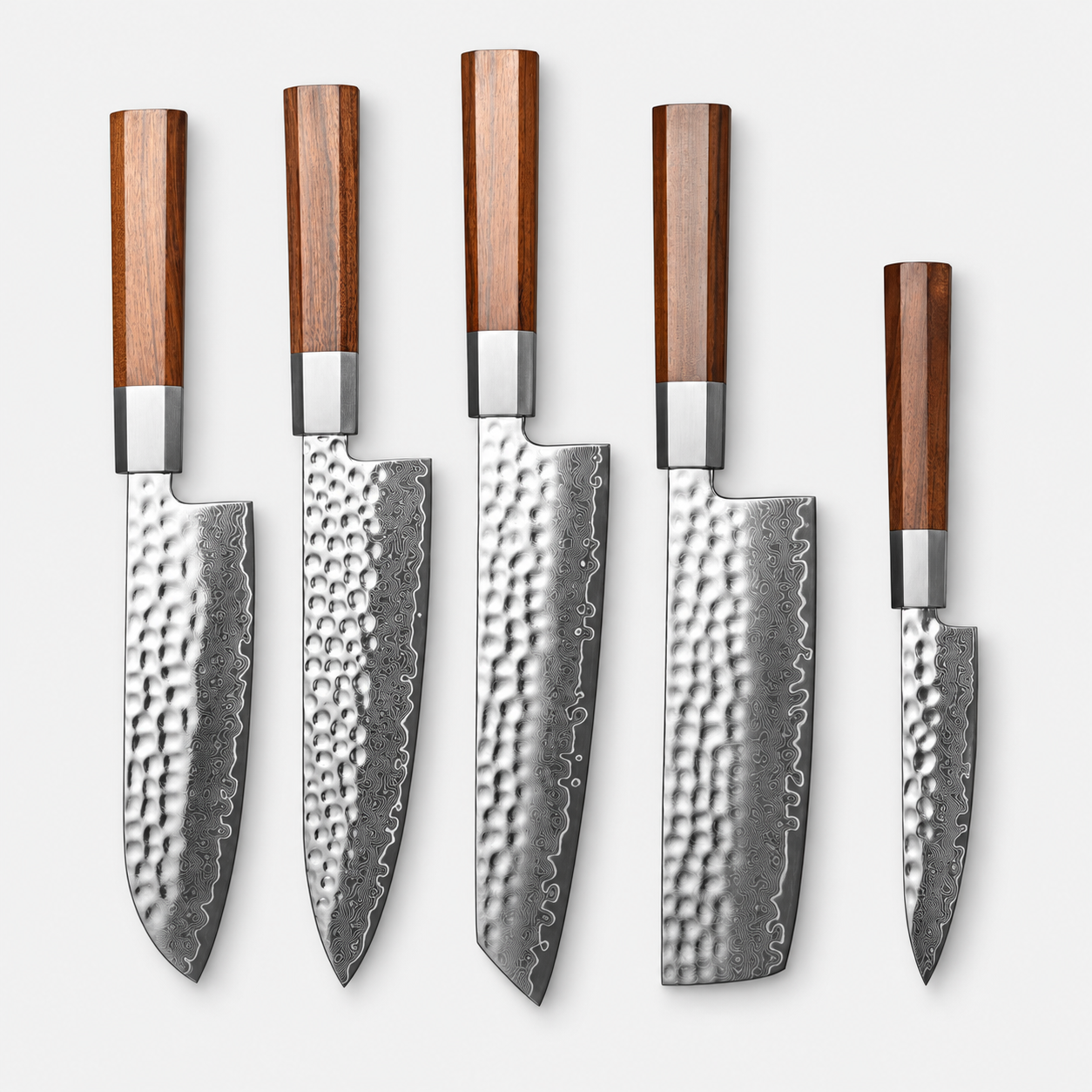 Ensemble des 5 couteaux Empreinte